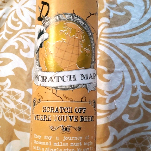 Scratch map. New condition. - Picture 1 of 3